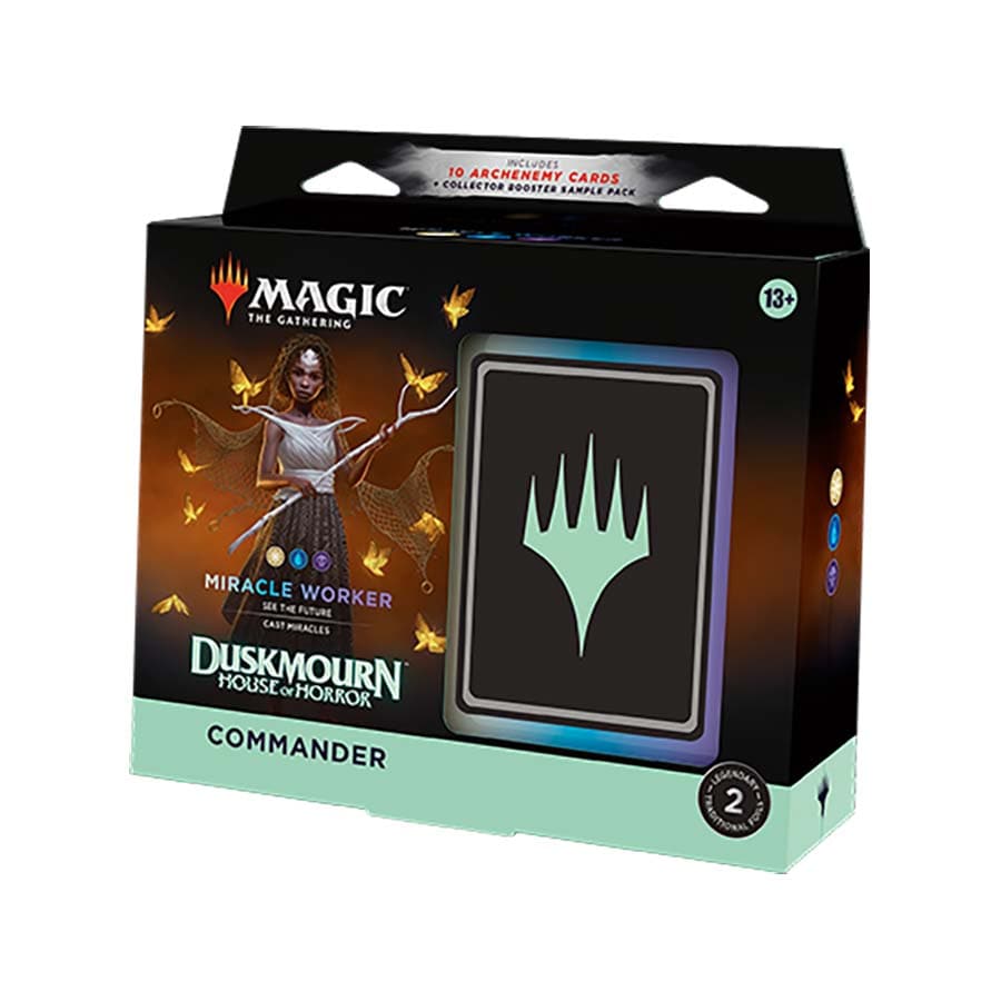 マジック：ザ・ギャザリング Duskmourn Commander decks + fallout MAGIC THE GATHERING: DUSKMOURN COMMANDER DECKS (4CT)